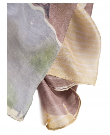 Палантин Женский SN40-FL.ABSTRAITE/BEIGE.DORE